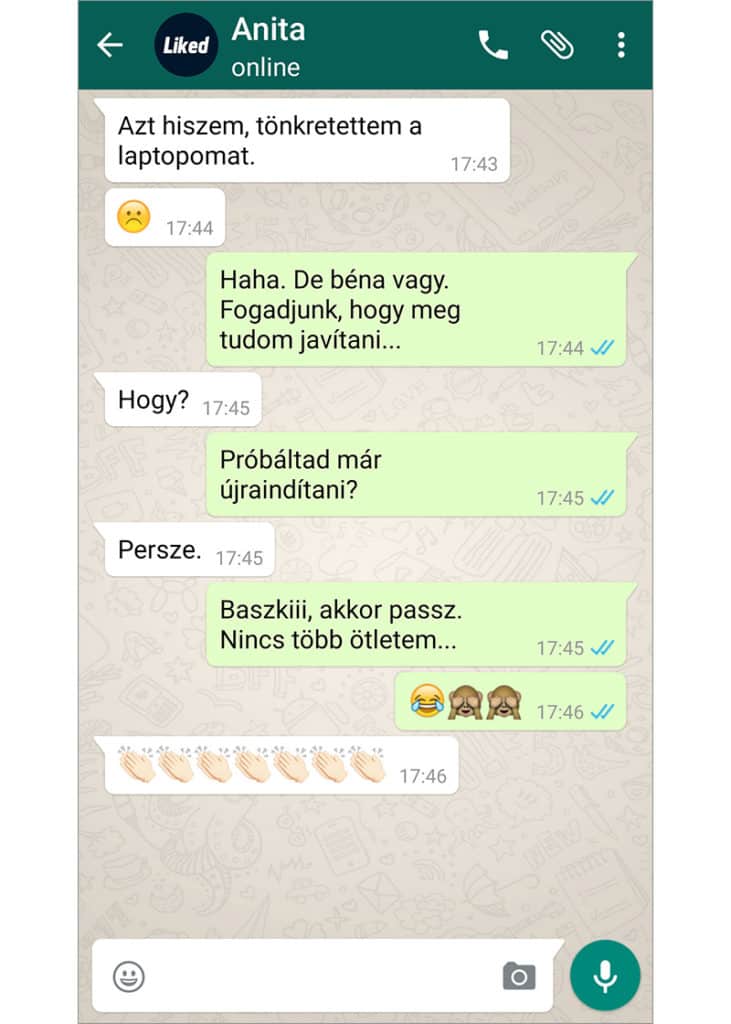 17 Fordulatokkal Teli Humoros üzenetváltás Amit Nem Lehet Kibírni Nevetés Nélkül 3231