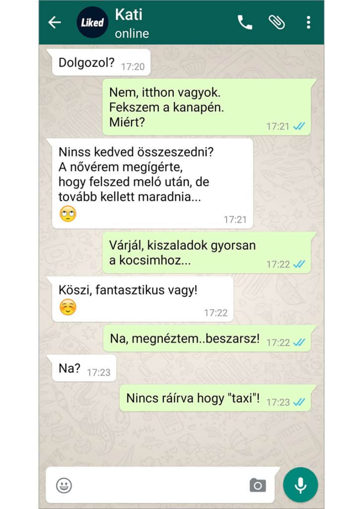 17 Fordulatokkal Teli Humoros üzenetváltás Amit Nem Lehet Kibírni Nevetés Nélkül 9298